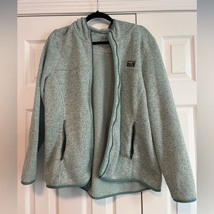 LLbean full zip sweatshirt with hood